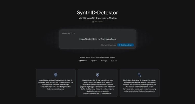 Google macht seinen KI-Detektor allgemein verfügbar