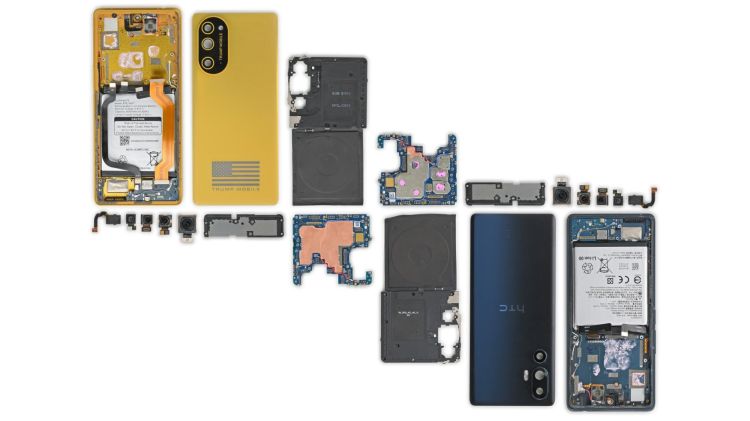 Trumps T1-Smartphone ist im Wesentlichen ein HTC-Modell