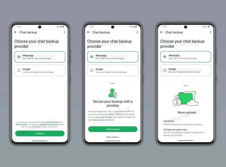 Whatsapp plant eigene Backup-Cloud