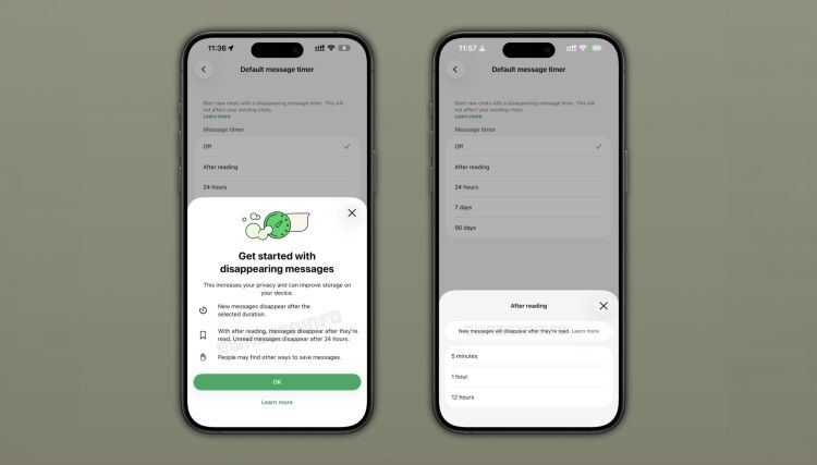 Whatsapp testet neue Löschoption für gelesene Nachrichten