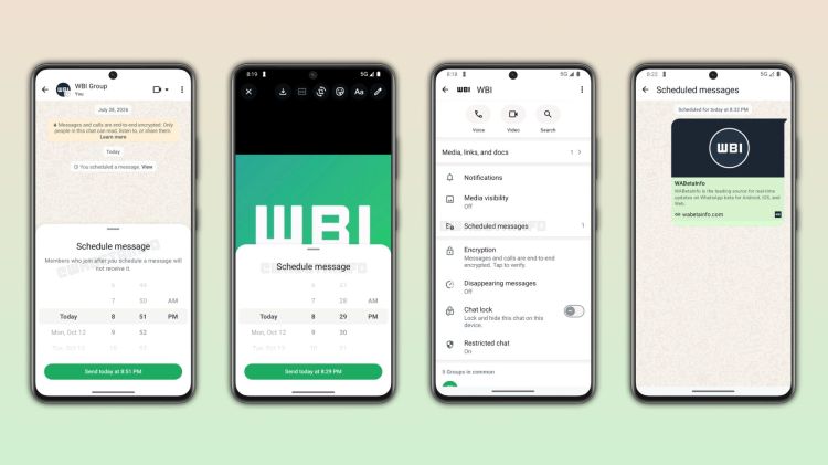 Whatsapp erlaubt bald geplanten Message-Versand