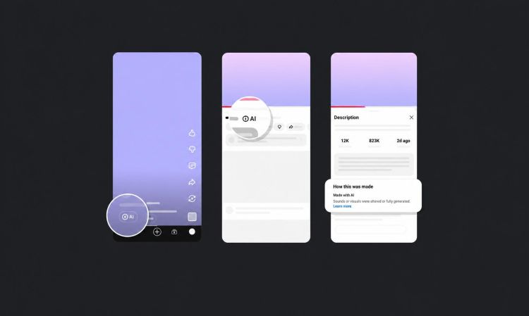 Youtube macht KI-Videos klarer erkennbar