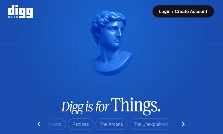 Reddit-Konkurrent Digg geht erneut an den Start 