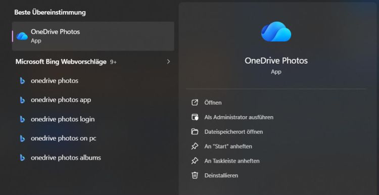 Microsoft installiert ungefragt neue Onedrive Photos App