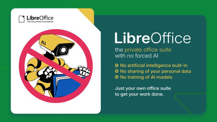 KI-Vorbehalt führt zu Download-Rekord für Libreoffice