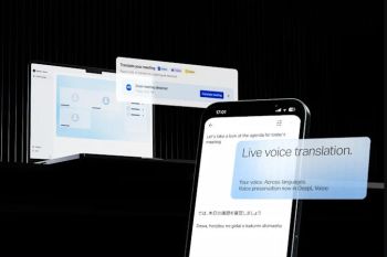 Deepl Voice übersetzt neu mit der Stimme des Sprechers