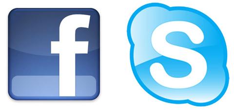 Skype wird in Facebook integriert