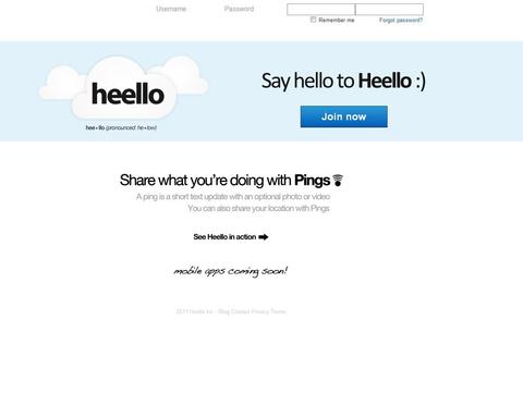Neuer Microblogging-Dienst Heello von Twitpic-Gründer