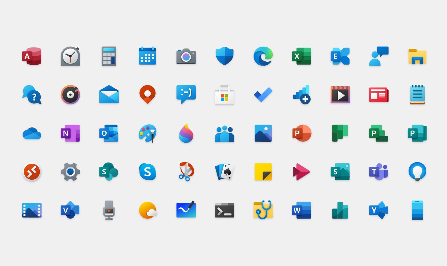 Neue Icons für Windows 10