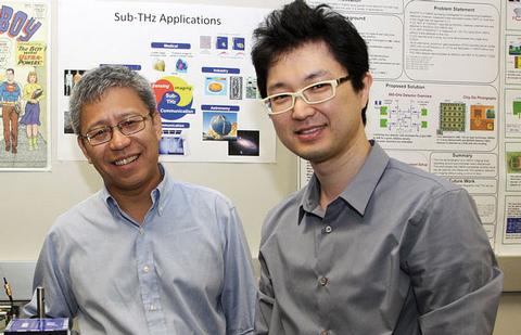 Terahertz-CMOS-Chip - Röntgenblick