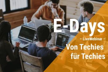 E-Days LiveWebinar 2025: Spannende Technologie-Tracks 