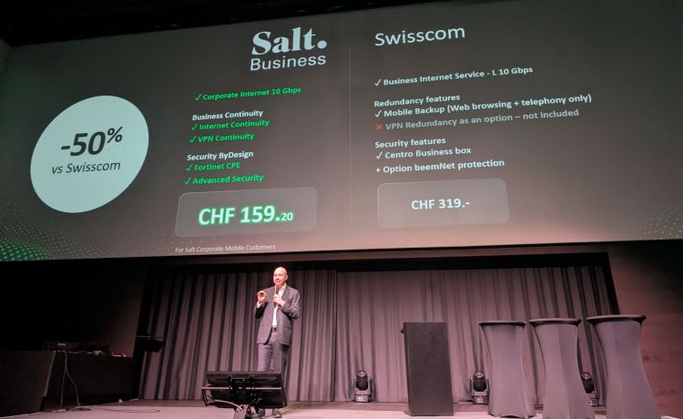 Salt stärkt Business-Portfolio mit Internet- und Voice-Abos