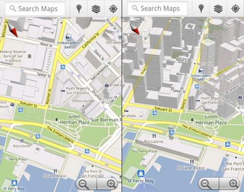 Google Maps 5.0 für Android erschienen