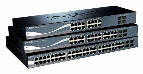 D-Link-Switches mit 20, 28 und 52 Ports