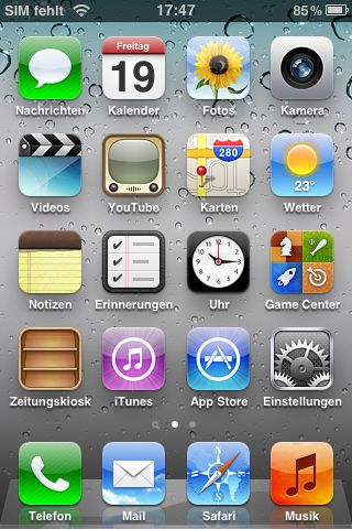 iOS 6 Beta 4 ohne Youtube App