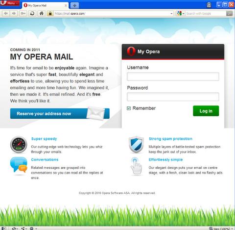 Opera bringt eigenes Webmail