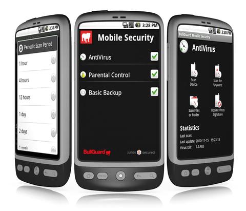 Bullgard Mobile Security 10, F-Secure Mobile Security 7, G Data Mobilesecurity 2012: Sichere Android-Phones