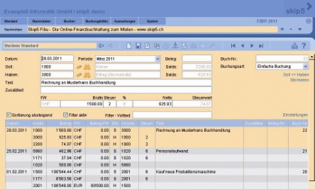 Finanzbuchhaltung aus der Wolke