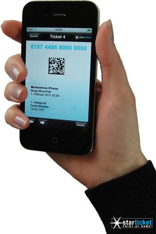 Starticket baut iPhone-App aus