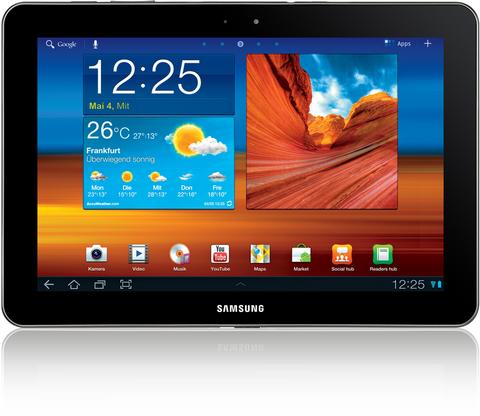 Samsung Galaxy Tab 10.1 in der Schweiz erhältlich