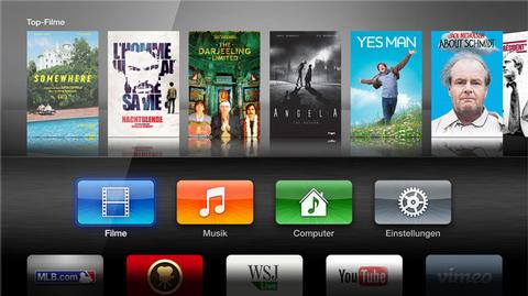 Apple TV wird hochauflösend