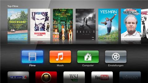 Apple TV wird hochauflösend
