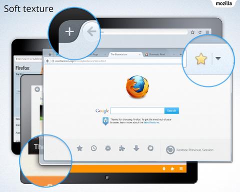 Firefox mit einheitlichem Outfit