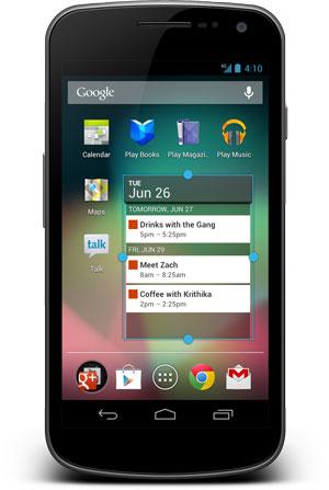 Erste Galaxy-Nexus-Geräte mit 'Jelly Bean'