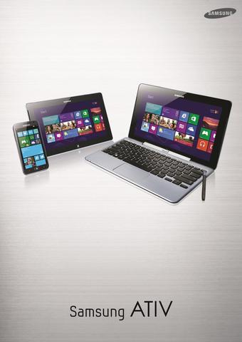 Samsung zeigt vier Windows-8-Devices