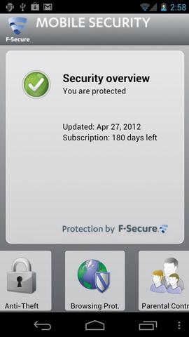 F-Secure Mobile Security