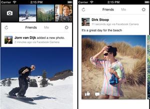 Facebook lanciert eigene Foto-App 