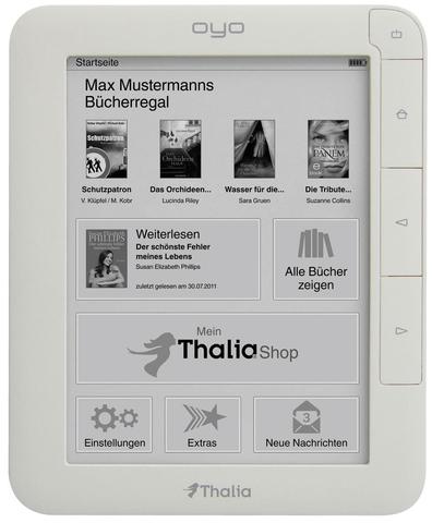 Thalia Oyo II: E-Reader für Geduldige