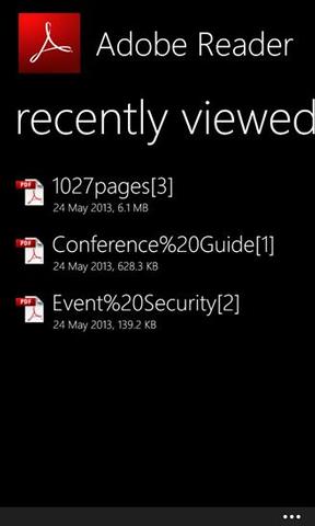 Offizieller Adobe Reader für Windows Phone 8 veröffentlicht 