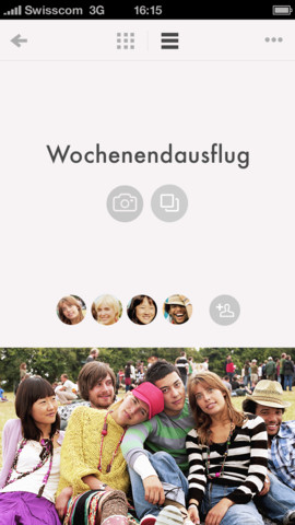Swisscom lanciert Fotosharing-App Pictu