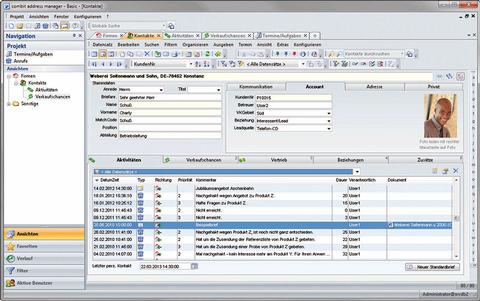 Combit Adress Manager 16 - Combit baut auf SQL