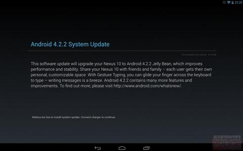 Rollout von Android 4.2.2 wurde gestartet