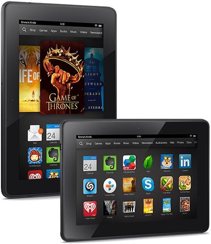 Display-Test: Kindle Fire HDX hängt iPad Air ab