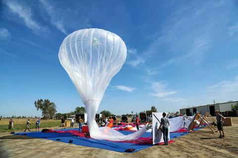 Google Project Loon - Internetballon