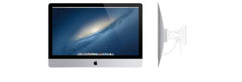 iMac ohne Standfuss für die Wand