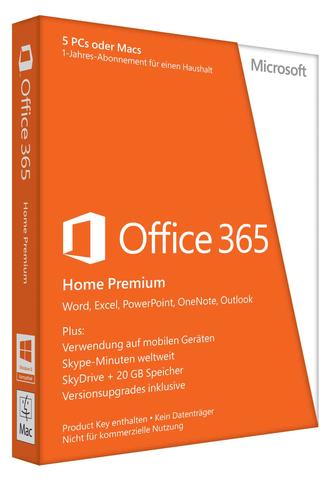 Microsoft benennt Office 365 Home Premium um