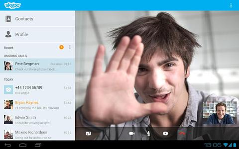 Skype für Android rundum erneuert