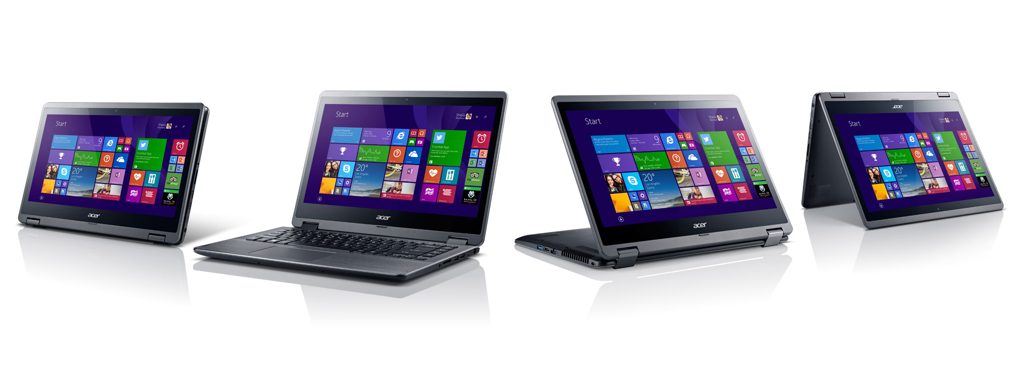 Acer stellt 4-in-1-14-Zöller vor