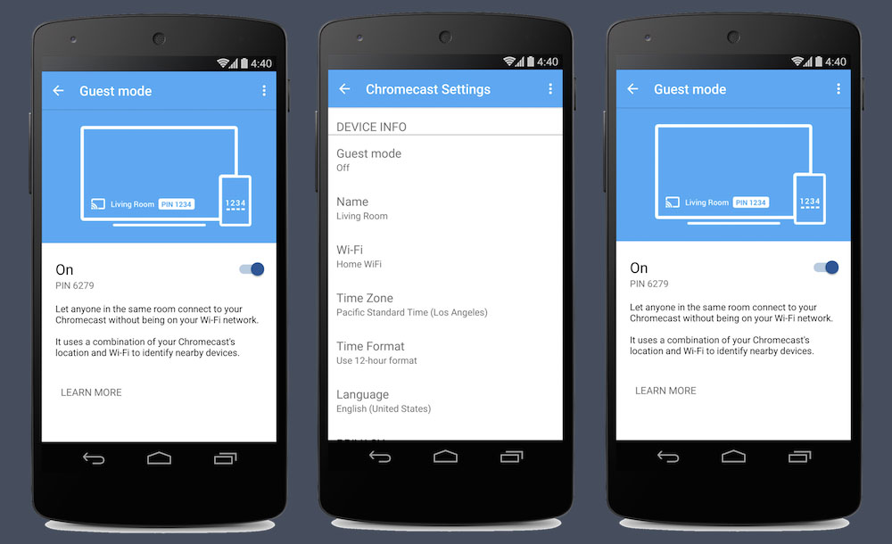 Chromecast-Update bringt Gast-Modus