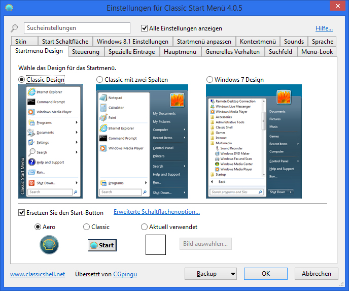 Windows 10 blockiert Startmenü-Alternative