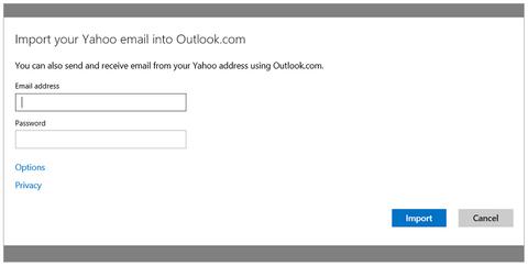 Outlook.com neu mit Importfunktion für Yahoo Mail und IMAP-Provider