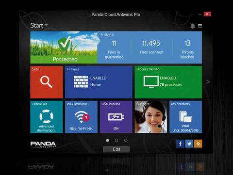 Panda Cloud Antivirus 3.0 - Antivirus mit WLAN-Monitoring