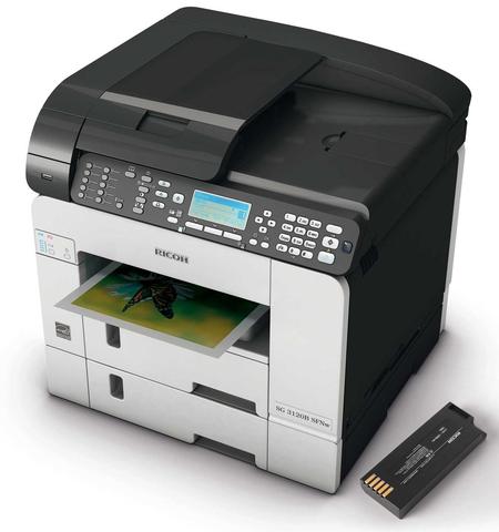 Ricoh SG 3120B SFNw, MP C2003SP/MP, C2503SP: Multifunktionsprinter mit Akku 