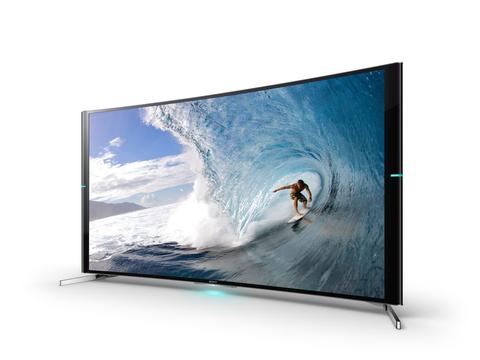 Auch Sony mit gebogenen TVs