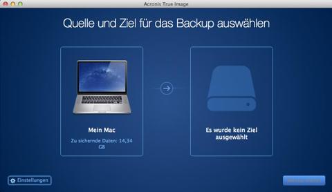 Acronis lanciert True Image für den Mac