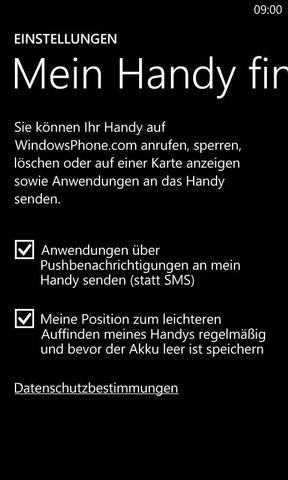 Windows Phone ab 2015 mit Diebstahlschutz